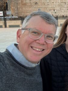 Photo of Adam Magnus in Jerusalem.