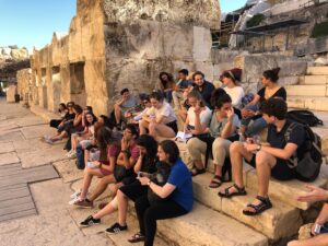 Fellows in the Old City.